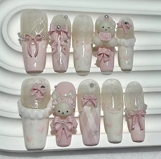 Berry Doll Nails